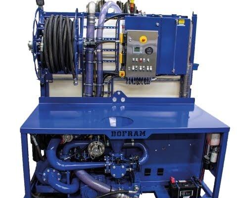 trenchless mixing and pump unit HDD BFM 250 d