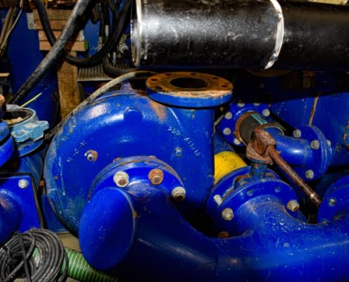 maintenance hdd unit mix- & pump system adjustment
