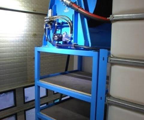 hose reel in hdd drilling truck