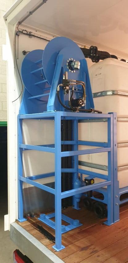 hose reel hdd mix unit mix- & pump system