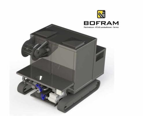 Bofram BFMP280DR Mix pump with rubber tracks