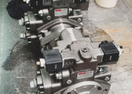 Hydraulic closed system pumps on the PTO