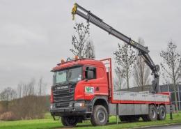 Vrachtwagen Atlas autolaadkraan PJ de Vet uit Mill