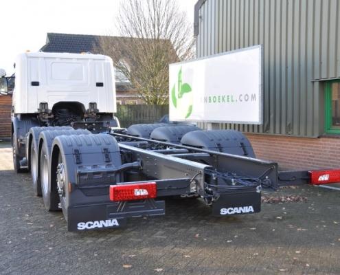 Vrachtwagen truck opbouw Van Boekel chassis