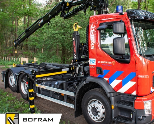Bofram Atlas autolaadkraan Brandweer Brabant Oost