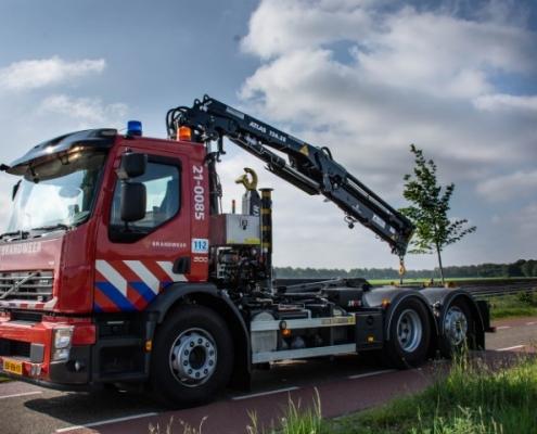 Brandweer Bofram Atlas autolaadkraan