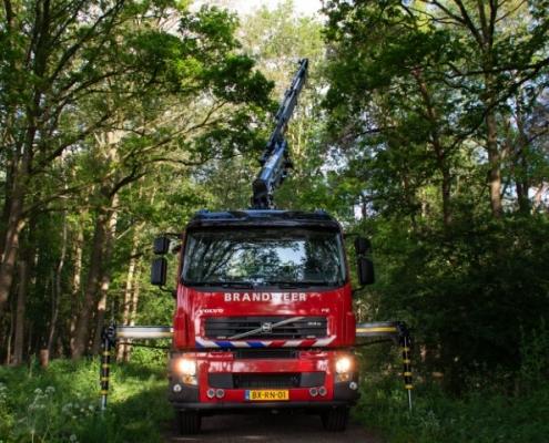 Brandweer Bofram Atlas kraan