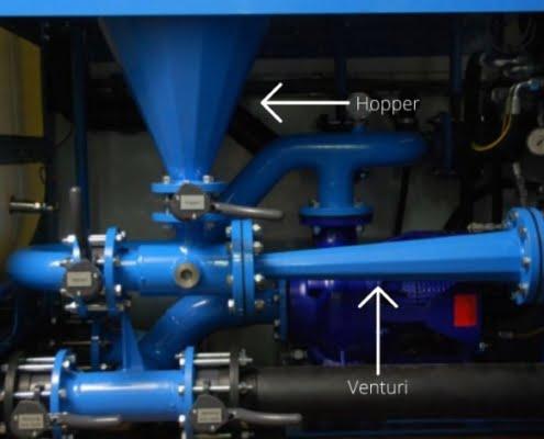 hoe werkt een groutpomp voor drillgrout venturi systeem