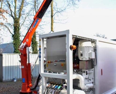 Besix hdd unit met kraan