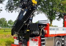 de vet opbouw atlas autolaadkraan met laadbak