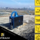 Mineralz haspel in het veld